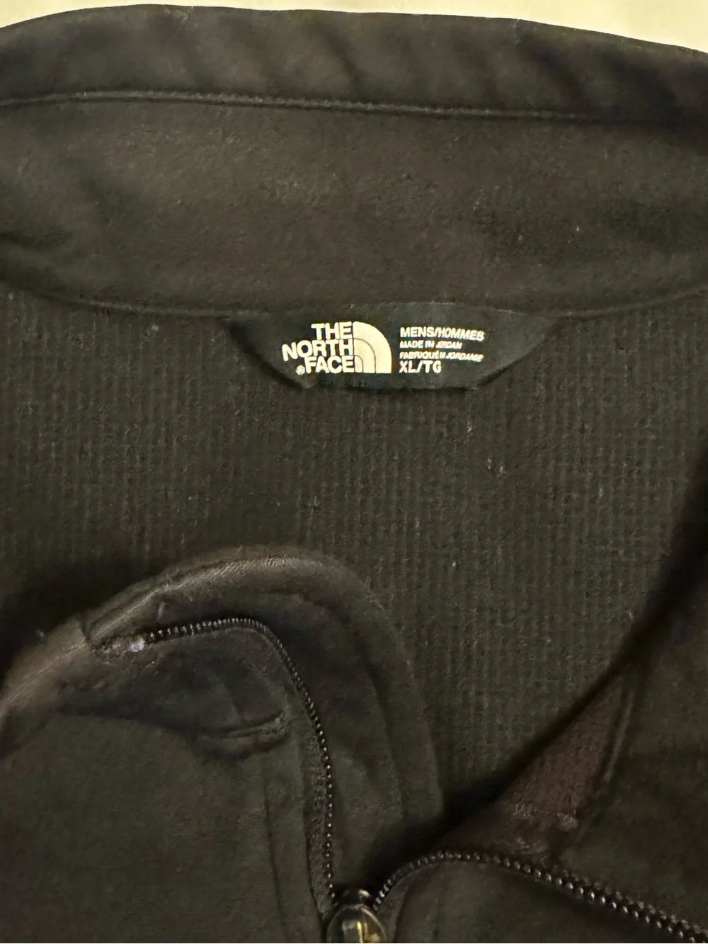 The North Face Black Softshell Men’s Vest with Zip Pockets